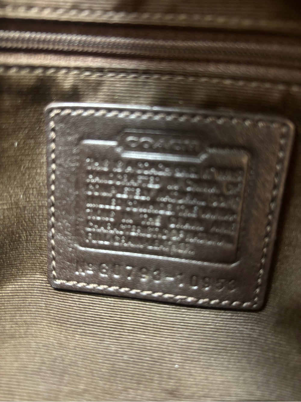 Coach Chelsea Pebbled Brown Leather Shoulder Bag  Y2K 2007 - Picture 2 of 16